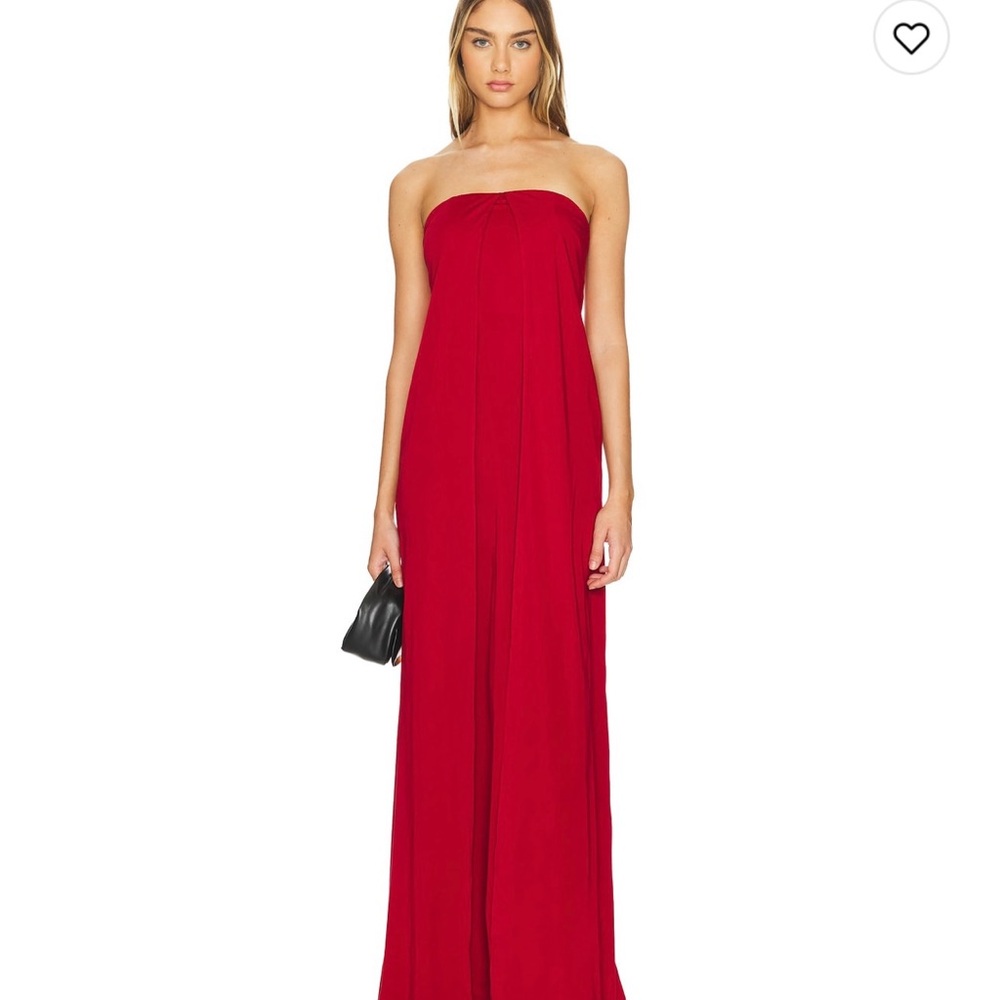 House of Harlow 1960 Strapless Red Dress